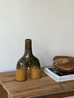 Vase rétro en céramique