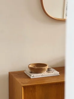 Vide poche en bois de teck recyclé